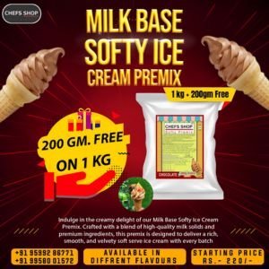 Make Your Mark in the Ice Cream Industry with Softy Premix