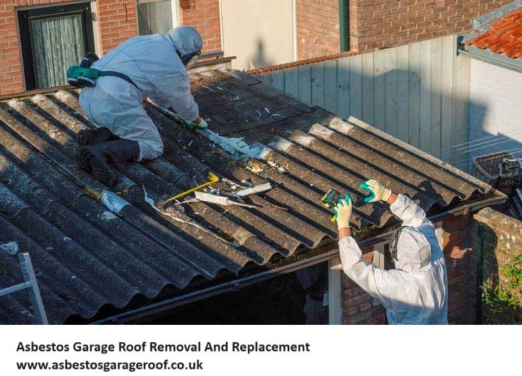 garage roof replacement asbestos