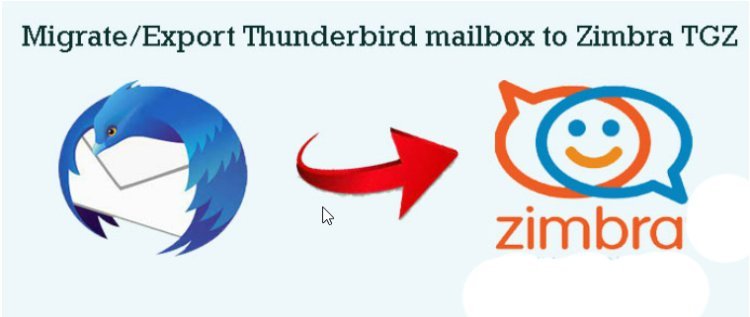 Migration from the Thunderbird mailbox to Zimbra.