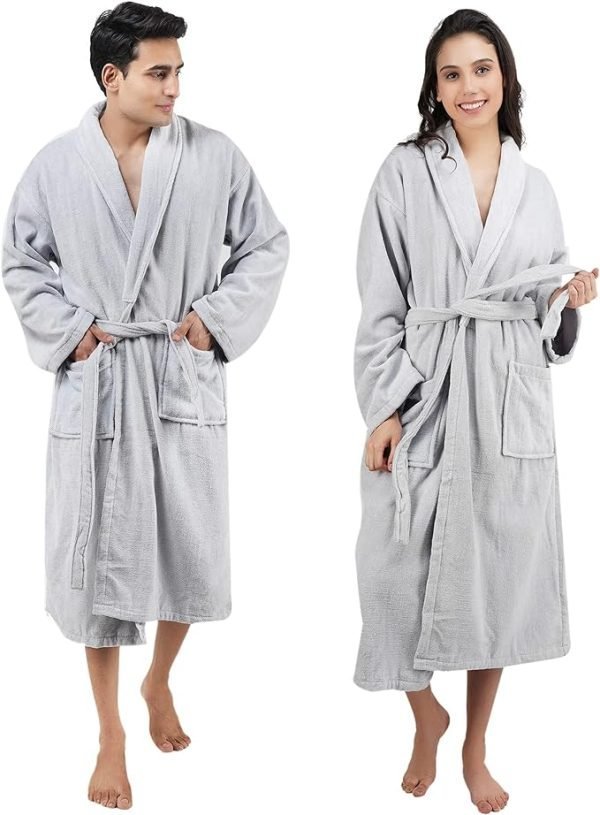 Experience Comfort with Our Bathrobe Cotton Terry Towel