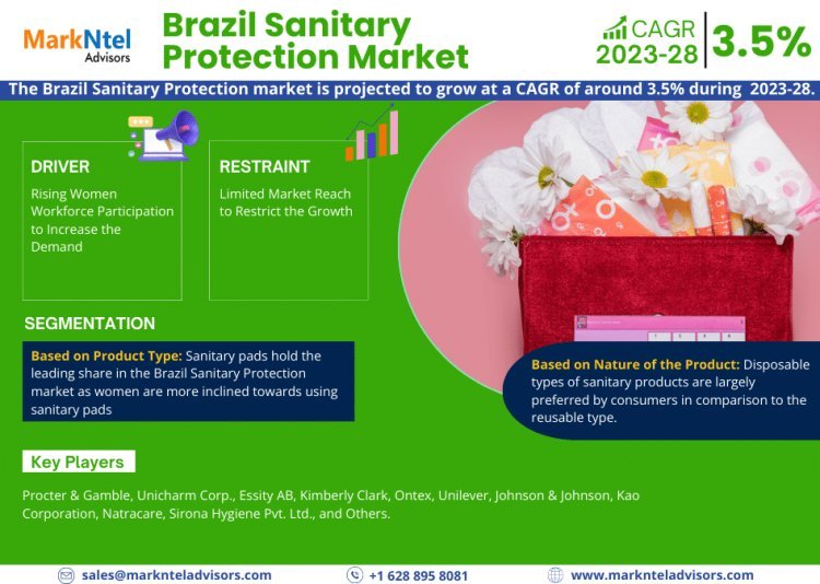 Brazil Sanitary Protection Market Size, Share, Trends, Demand, Growth and Competitive Analysis