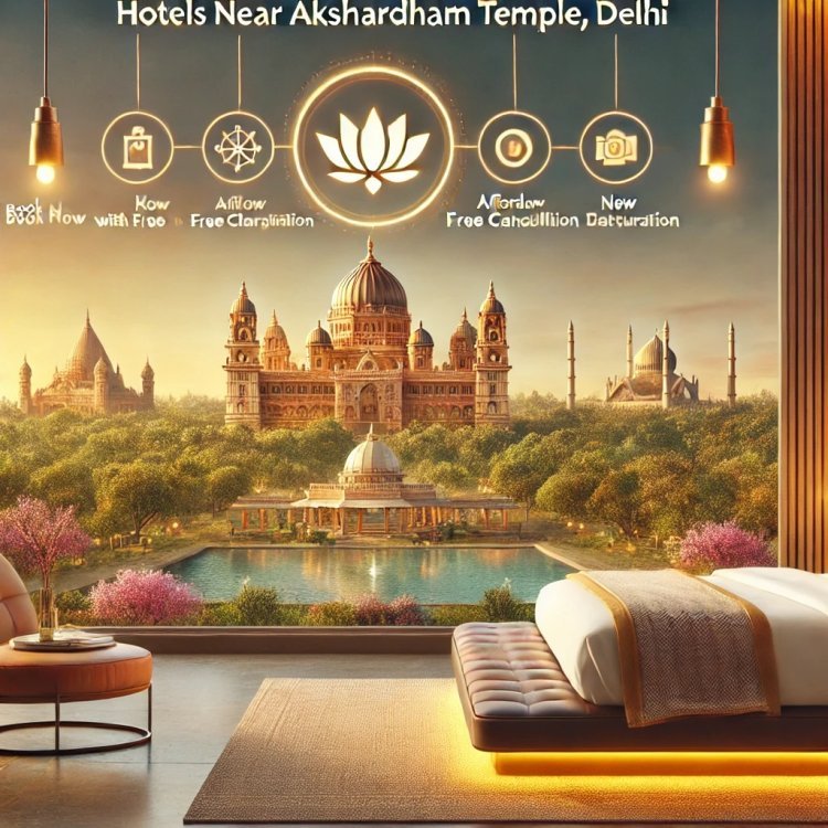 Hotels Near Akshardham Temple, Delhi 