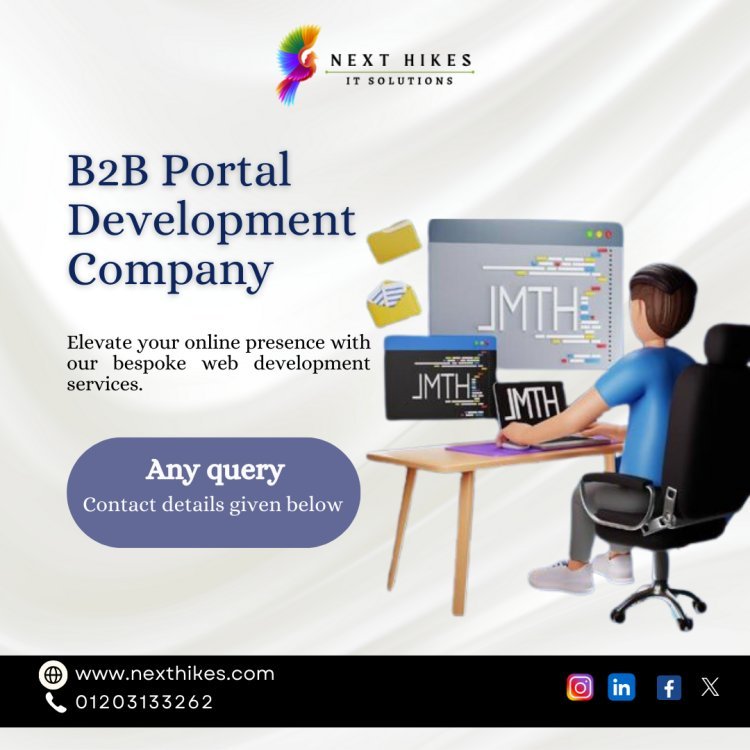 Leading B2B and B2C Web Portal Development Company in India with highly skilled and experienced developer: Top notch B2B Website Portal Services with Nexthikes IT Solution