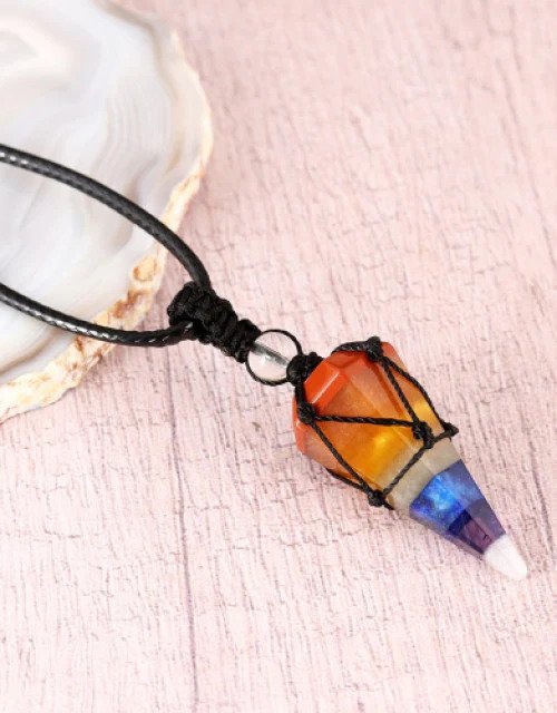 Discover the Power of 7 Chakra Pendulum Pendant