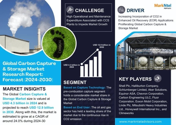 Carbon Capture & Storage Market Breakdown By Size, Share, Growth, Trends, and Industry 2026