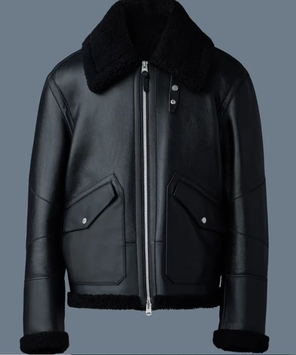 Exploring the Versatility of the Men's Black Aviator Jacket