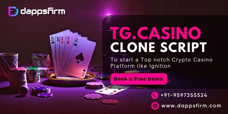 TG.Casino Clone Script: A Secure & Scalable Solution for Your Casino Venture