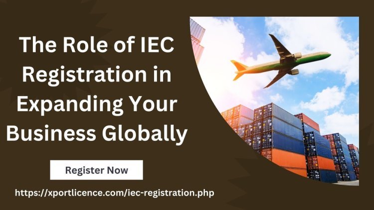 The Role of IEC Registration in Expanding Your Business Globally