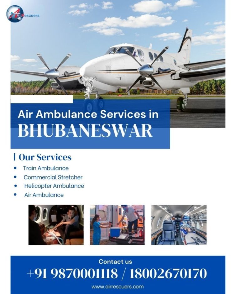 Emergency Air Ambulance Services in Bhubaneswar: Quick & Efficient Care